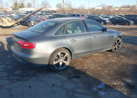 2013 Audi A4 2.0T Premium from USA, damaged, VIN WAUEFAFL3DN047850